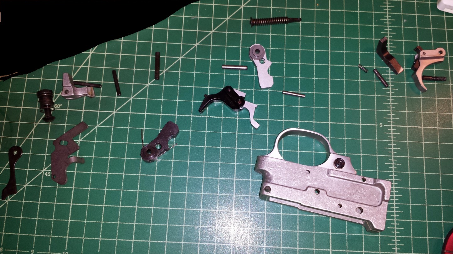 trigger housing parts